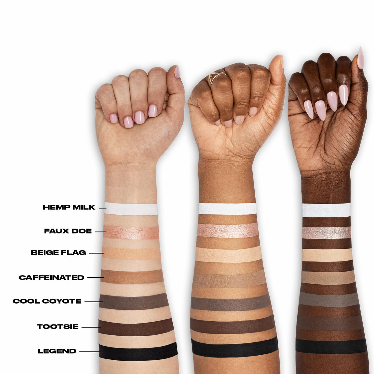 URBAN DECAY 24/7 Waterproof Waterline Matte White Eyeliner with other eyeliners