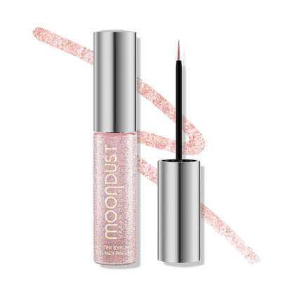 URBAN DECAY Moondust Glitter Liquid Eyeliner light pink front view