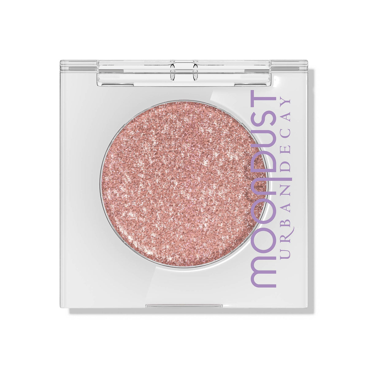 URBAN DECAY Moondust Peach-Pink Sparkle Eyeshadow front view