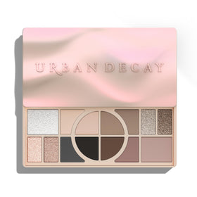 URBAN DECAY Naked Shaped Cool Makeup Palette front view with 14 shades