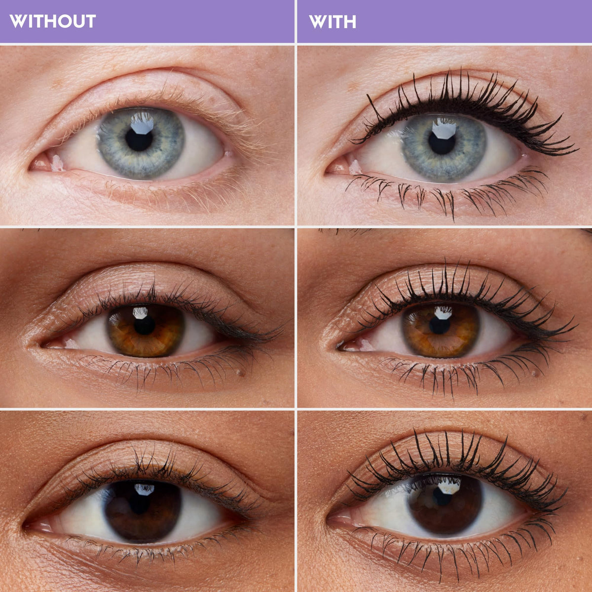 URBAN DECAY Perversion Mascara brush close-up showing lash-hugging design