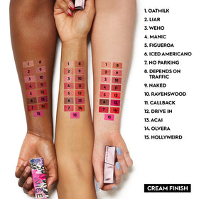URBAN DECAY Vice Lipstick alongside Urban Decay 24/7 Lip Pencil