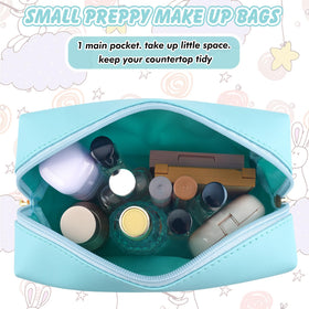 URSKYTOUS Initial Makeup Bag lifestyle scene on vanity