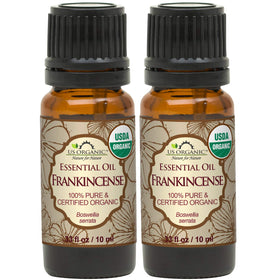 US Organic Frankincense Essential Oil 10ml front view