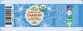 US Organic Yarrow Essential Oil 5ml bottle with packaging