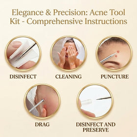 Usage example of DERMATED blackhead remover on skin