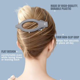 USDNICE flat hair clips in a stylish gift box