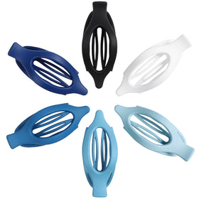 USDNICE Flat Hair Clips in various colours on a flat surface