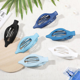 USDNICE Flat Hair Clips showing matte finish and colour variety