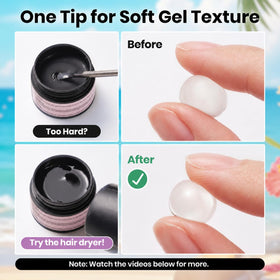 user applying beetles Gel Polish 3D Gel at home