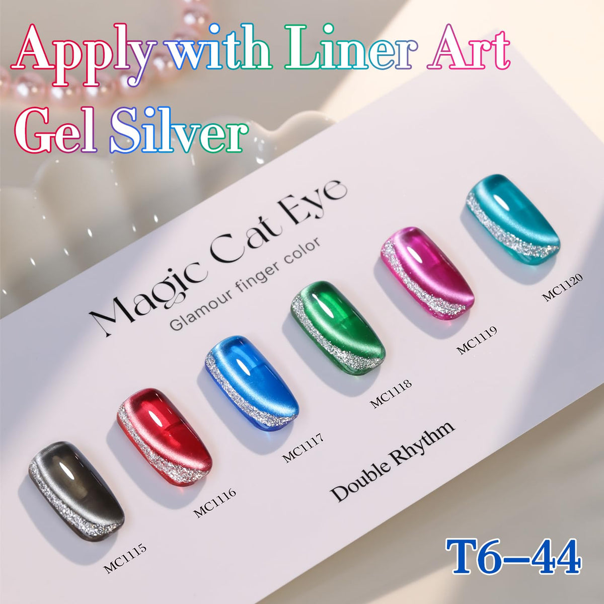 User applying Double Rhythm Gel Nail Polish at home