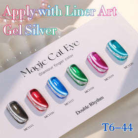 User applying Double Rhythm Gel Nail Polish at home