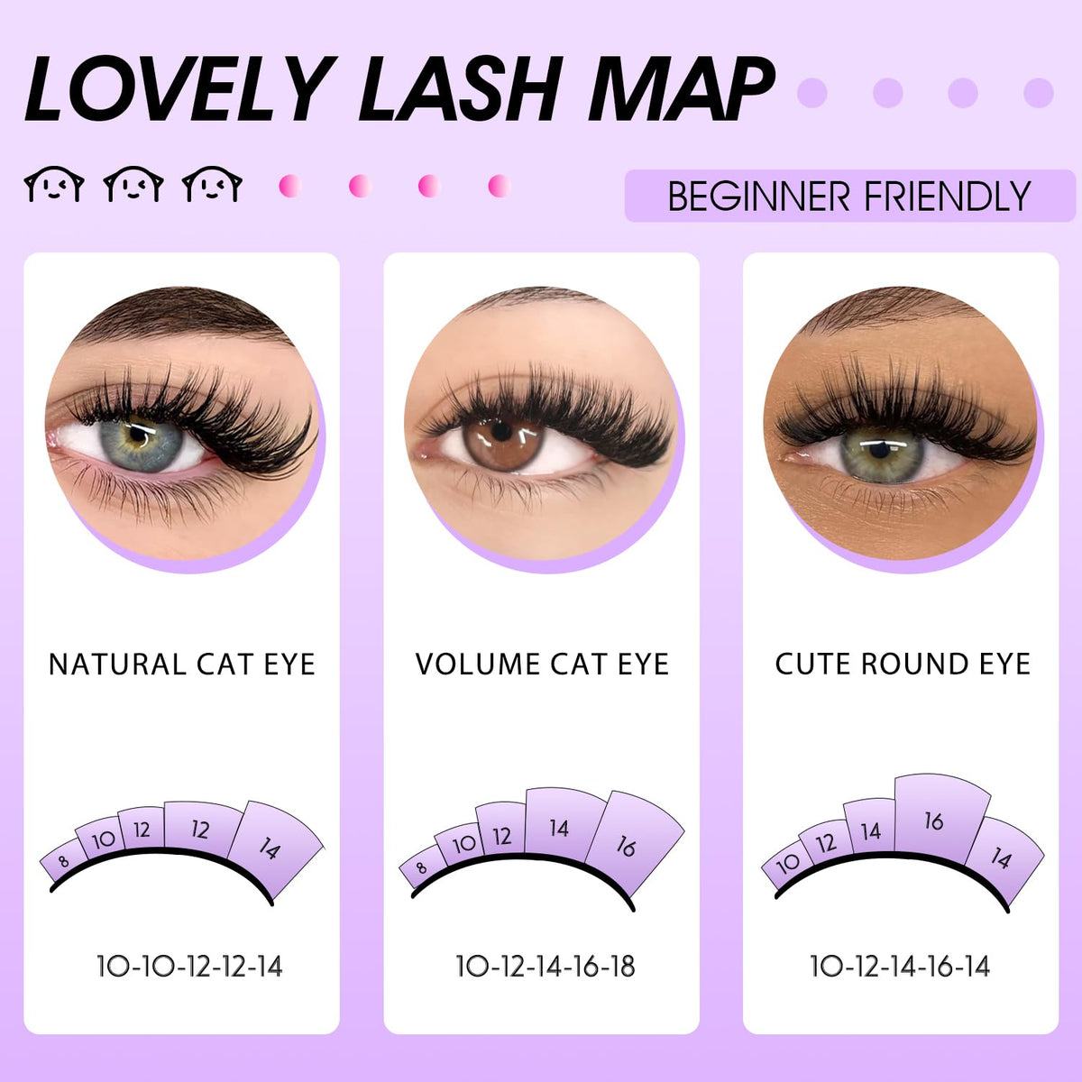 User applying HEYWINK lash clusters for a dramatic look