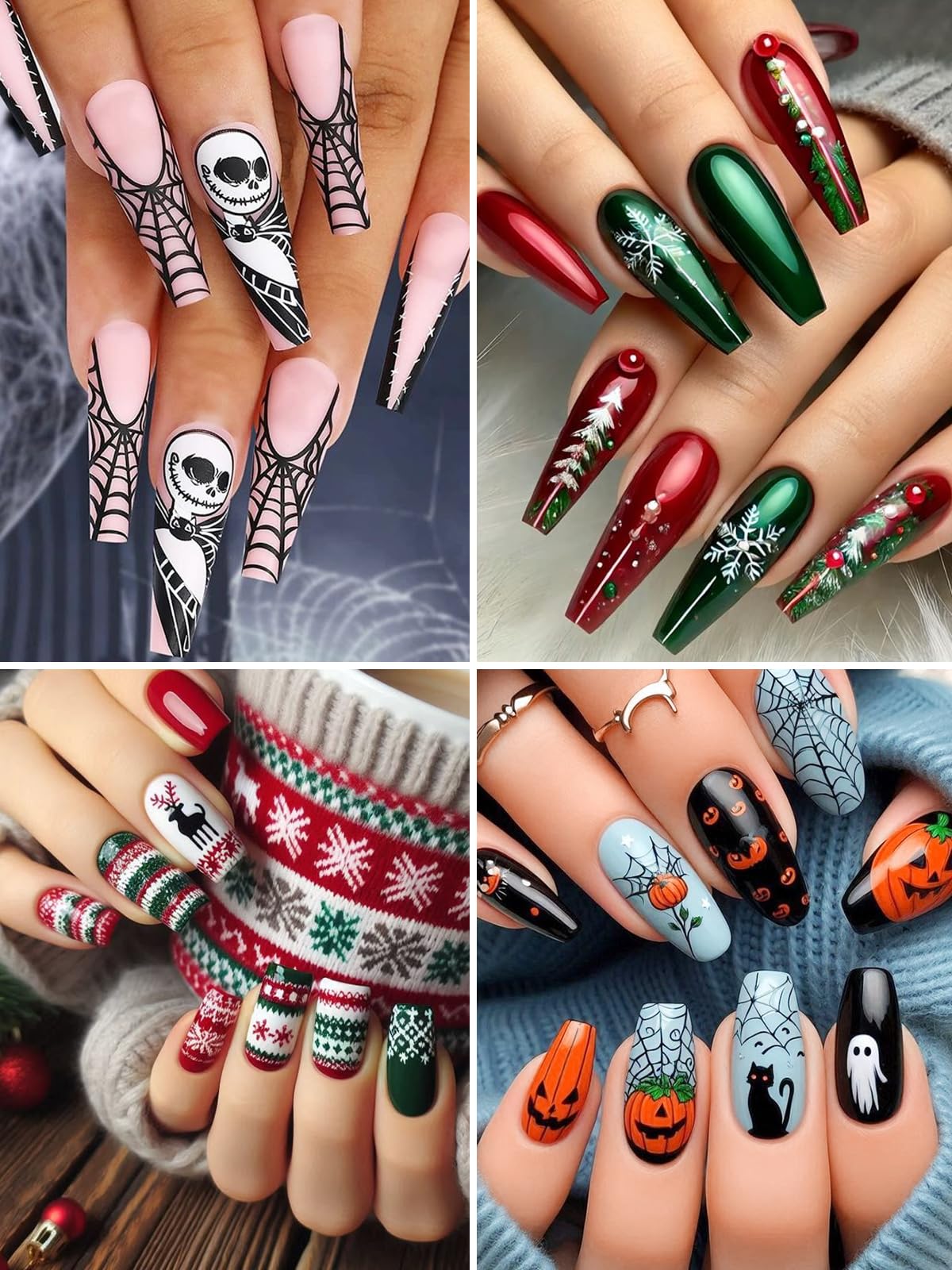User applying nail art with Kalolary pens