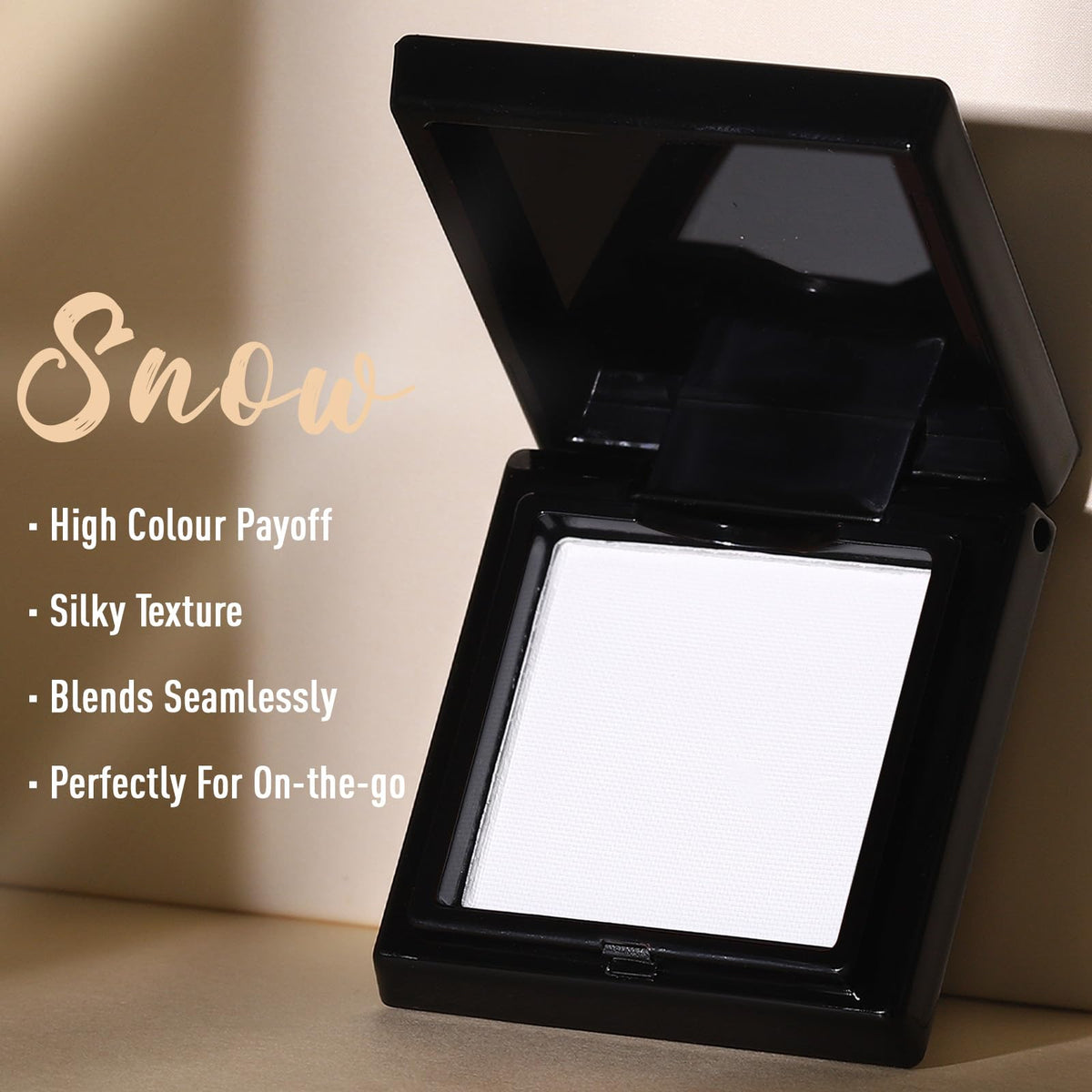 User applying UCANBE eyeshadow for a vibrant look