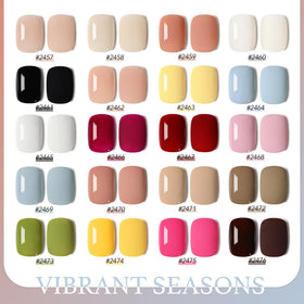User demonstrating nail art using GAOY gel polish kit