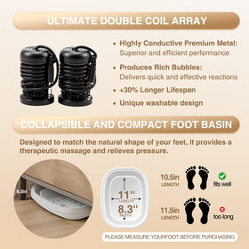 User-friendly instructions for Olixie Ionic Foot Bath