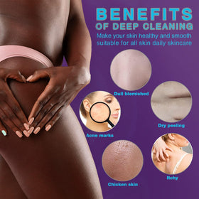 User holding UJFQBH African Bath Sponge for back scrubbing
