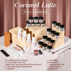 User manual and quick start guide for AZUREBEAUTY dip powder kit