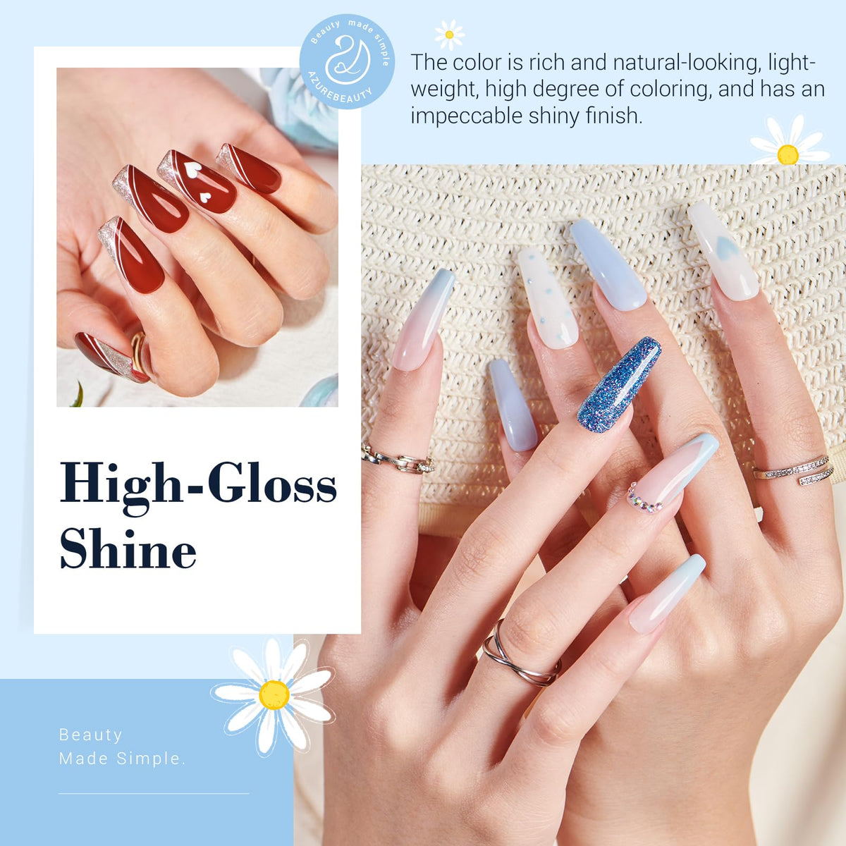 User manual and quick start guide for AZUREBEAUTY nail kit