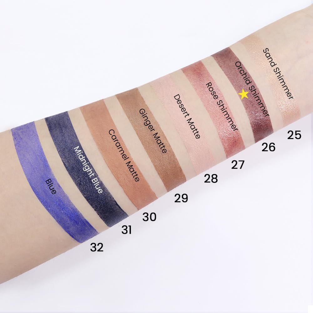 Using evpct Cream Eyeshadow Stick for quick application