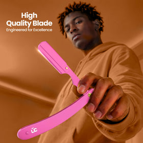 Utopia Care Professional Straight Razor safety tips illustration