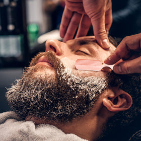 Utopia Care Straight Razor in lifestyle setting
