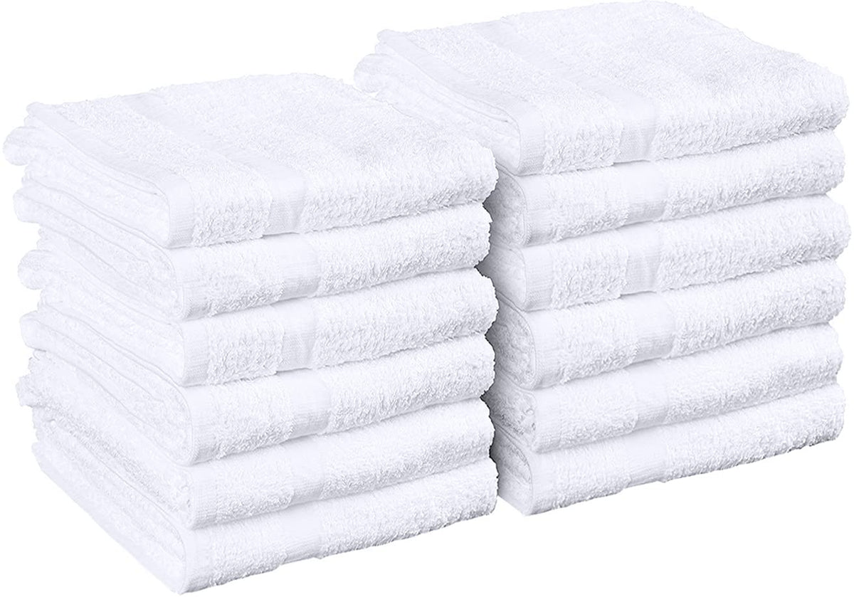 Utopia Towels Salon Towels displayed on a salon chair