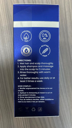 Uttse Biotin Hair Growth Shampoo for Men with mint leaves and rosemary