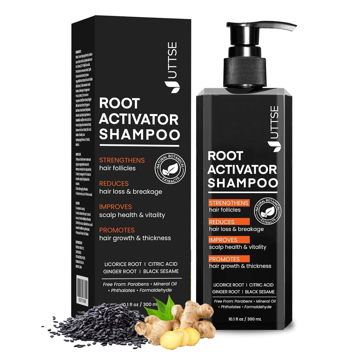 Uttse Root Activator Shampoo 408g front view