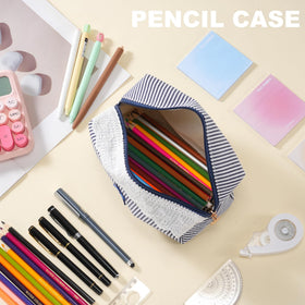 UUYUUY Makeup Bag compact size comparison with a phone