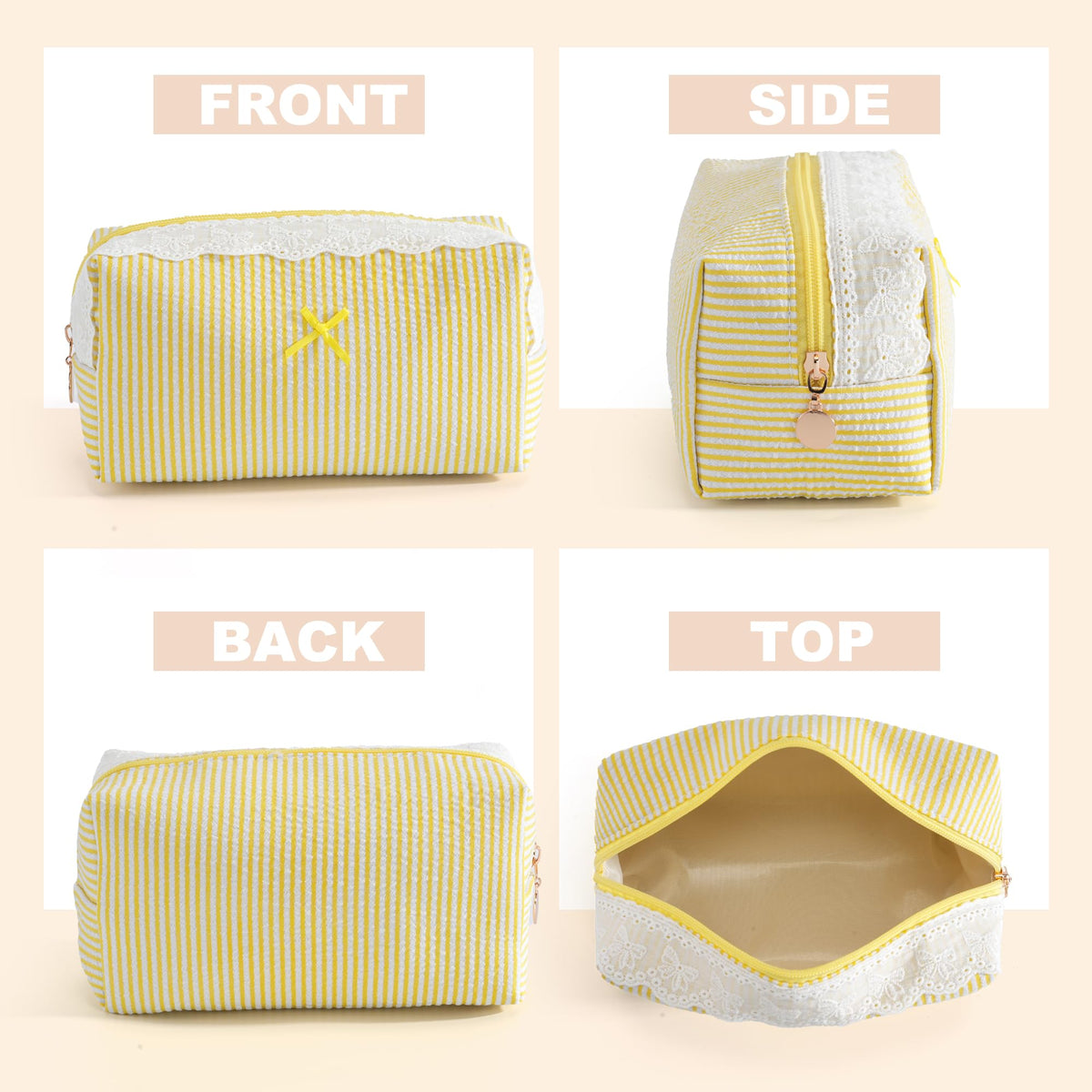 UUYUUY Makeup Bag lifestyle scene on a vanity