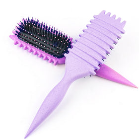 UVZNUMG Curly Hair Brush packaging front view