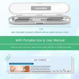 UWOIST blackhead extractor tools in portable box