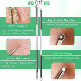 UWOIST blackhead removal tools showing anti-slip handles