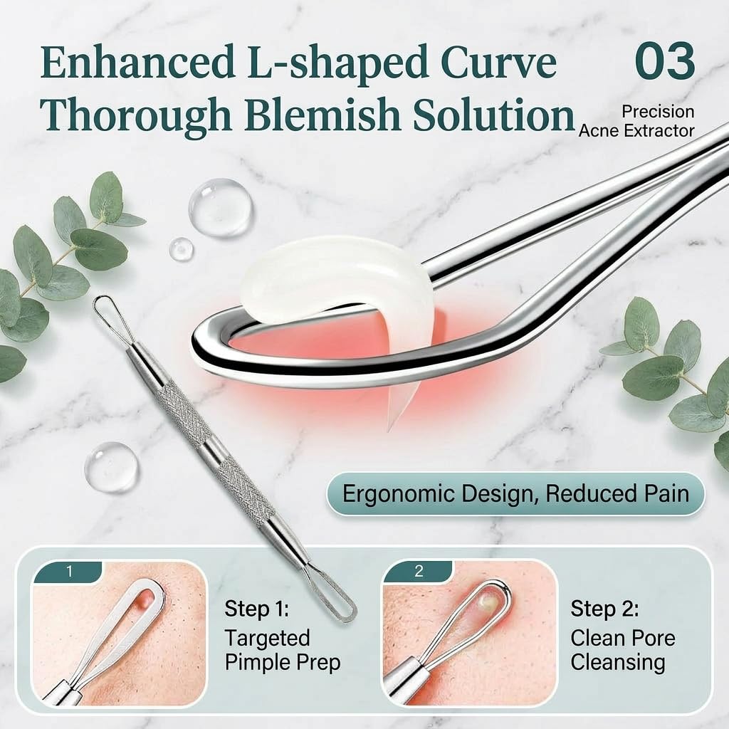 UWOIST blackhead remover kit with assorted tools