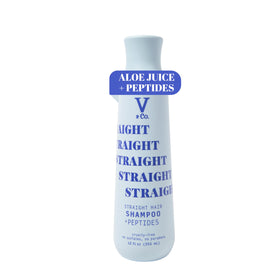 V&CO Straight Hair Moisturizing Shampoo 12 oz front view