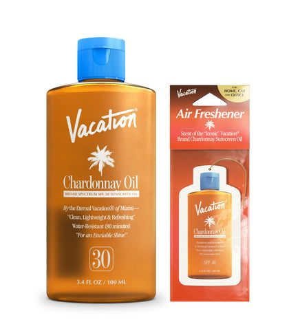 VACATION Chardonnay Oil SPF 30 Sunscreen Oil front view
