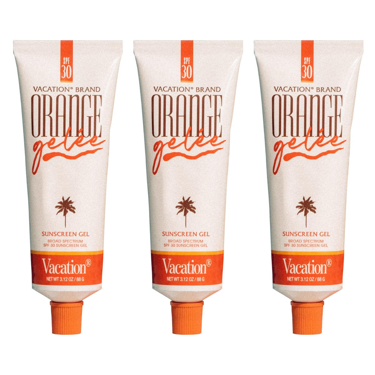 VACATION Orange Gelée SPF 30 Sunscreen Gel front view