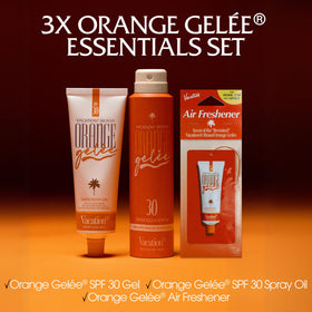 VACATION Orange Gelée SPF 30 Sunscreen Spray side view