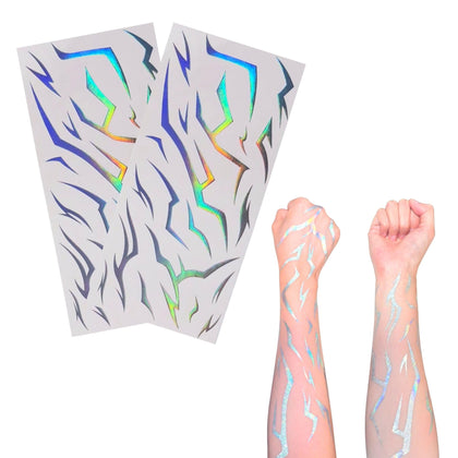 Vagilelf K-Style Demon Mark Temporary Tattoos front view with multiple designs