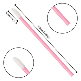 Vaincre disposable lip wands pack with 500 applicators