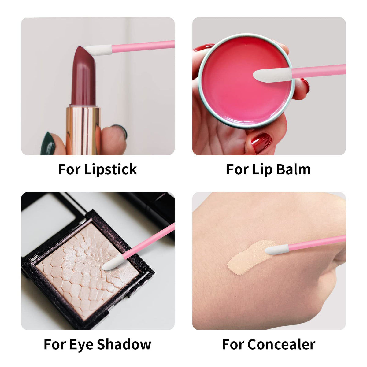 Vaincre lip wands applicators for makeup application