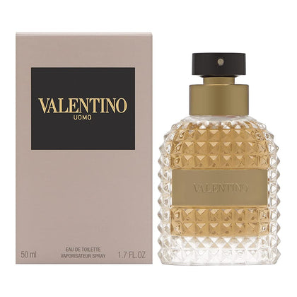 Valentino Uomo Eau de Toilette Spray 1.7 oz front view
