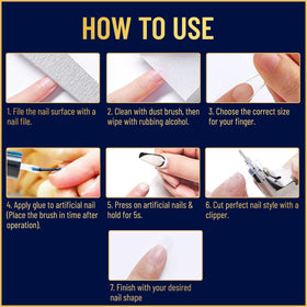 VALITIC Strong Nail Glue on a manicure table