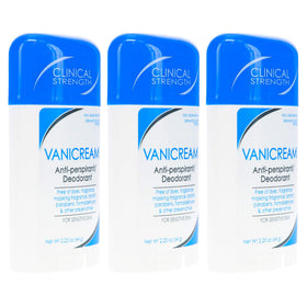 Vanicream Anti-Perspirant Deodorant clinical strength label