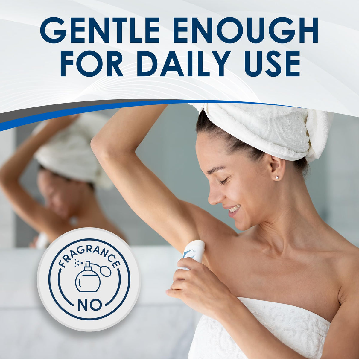 Vanicream Antiperspirant Deodorant Stick application on skin
