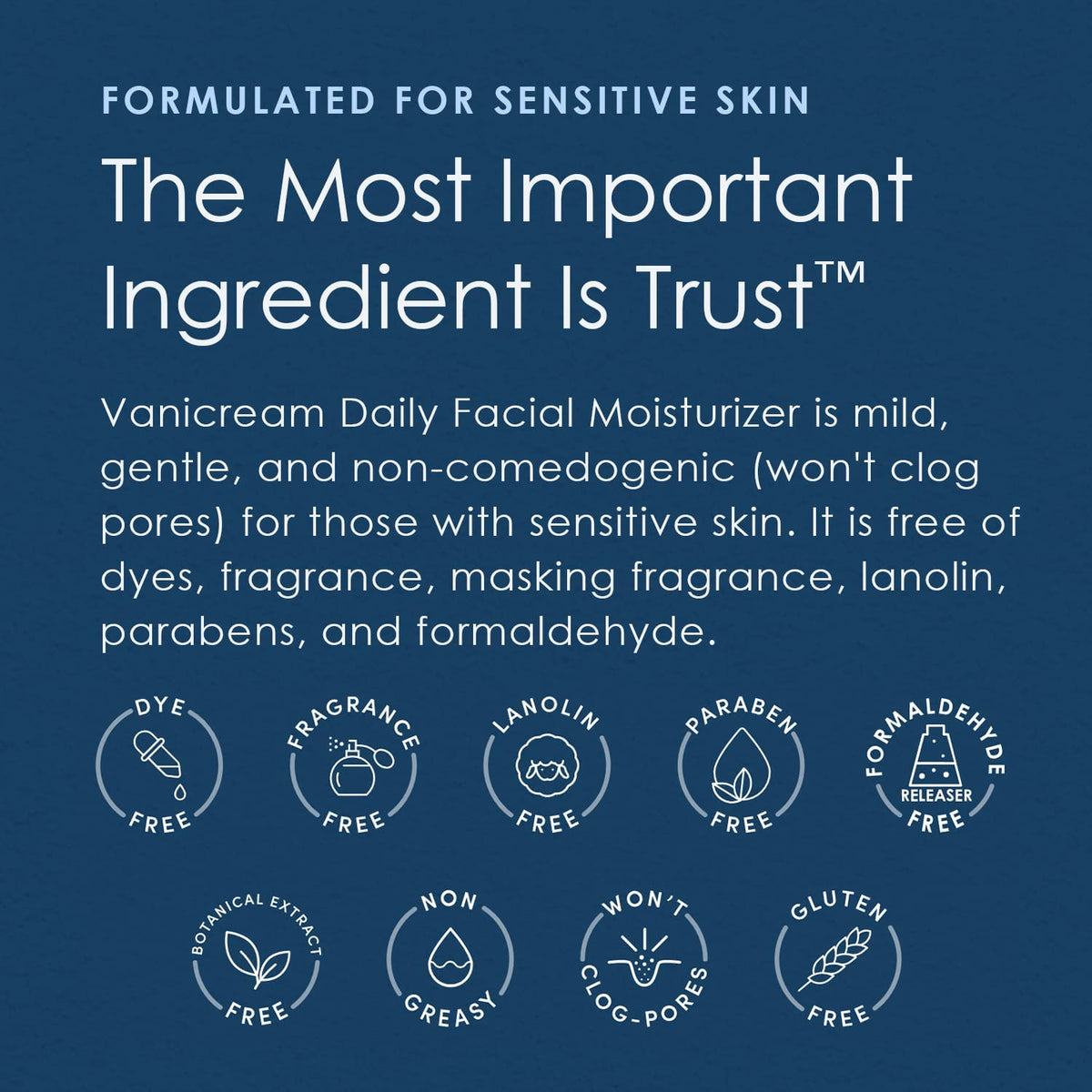 Vanicream Daily Facial Moisturizer in bathroom setting