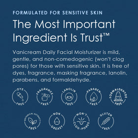 Vanicream Daily Facial Moisturizer in bathroom setting