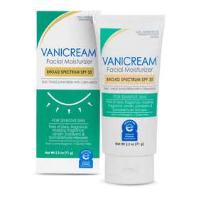 Vanicream Facial Moisturizer SPF 30 front view of packaging